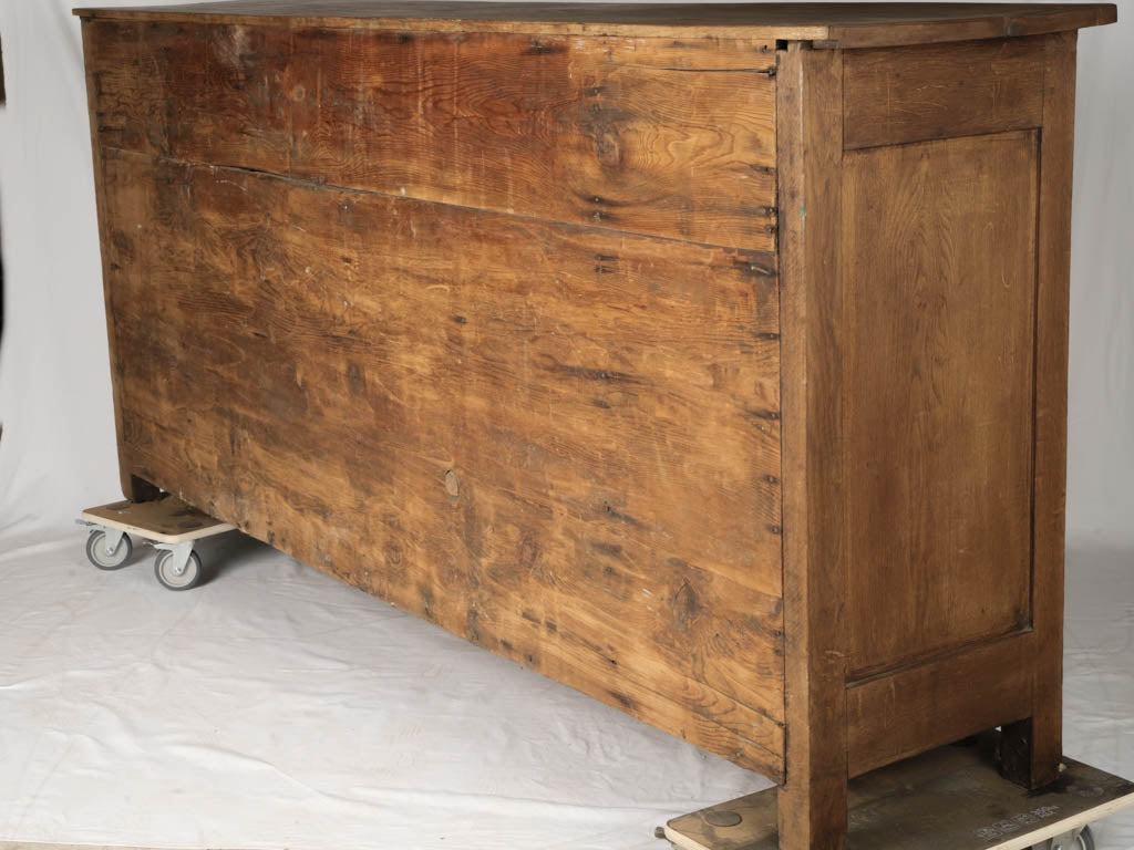 Large Late 19th-Century Oak Meuble de Métier / Bank of Drawers