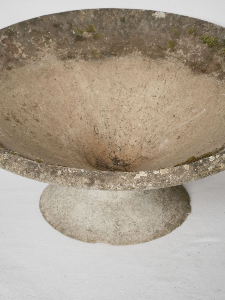 Modernist Aged Patina Mid-Century Planters