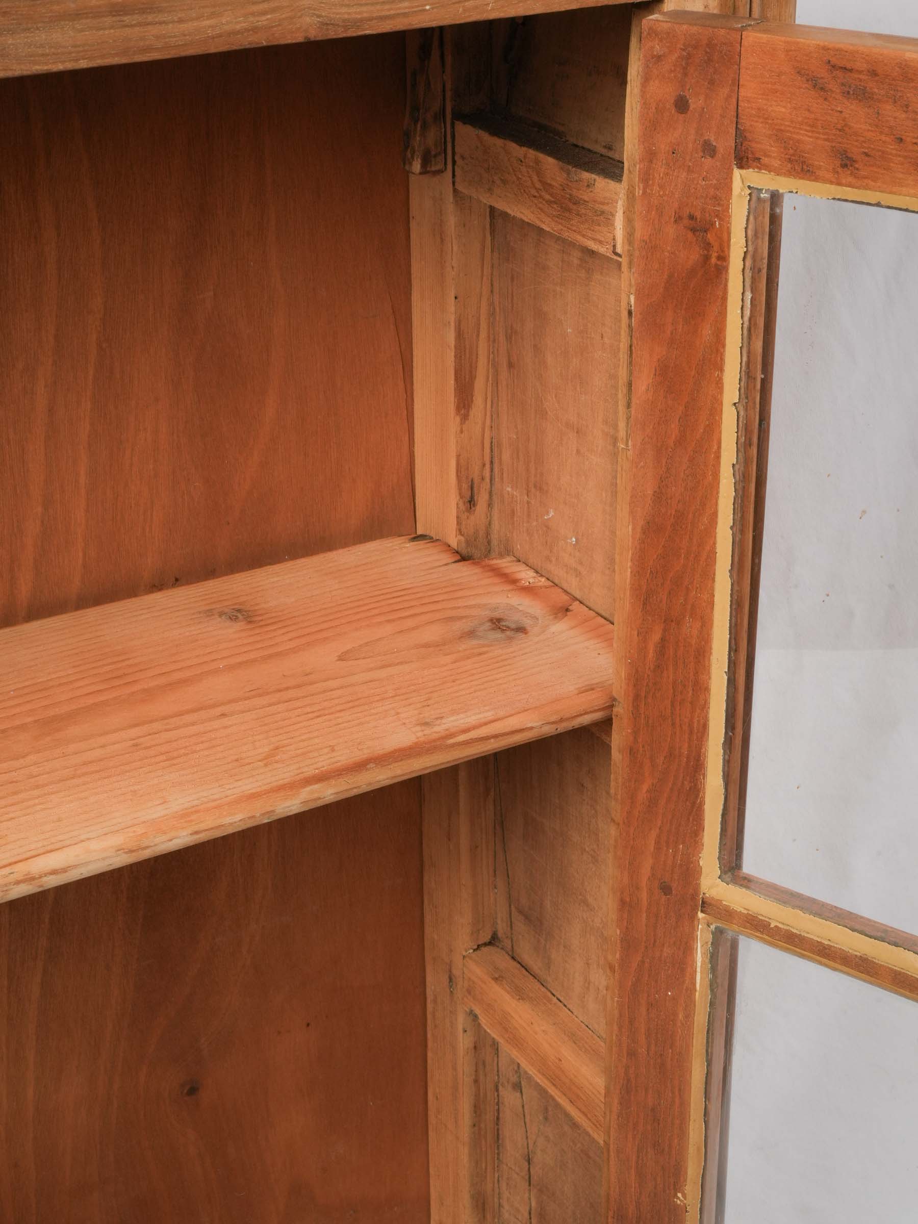 French Walnut Kitchen Vitrine - Wall Mounted - 40½" x 32"