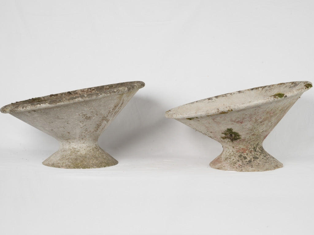 Rustic Outdoor Jardinières Inclinées Planters