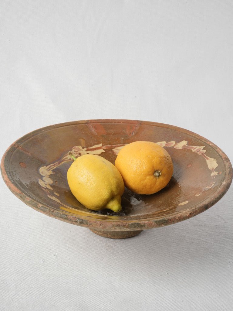 19th Century Provençal Omelet Turning Dish - 11¾"