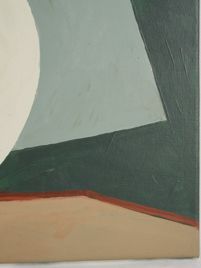 Artistic mid-century modern depiction