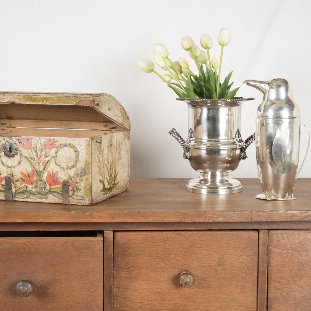 Romantic heirloom floral marriage chest