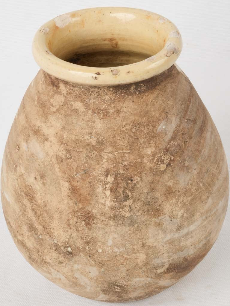 Miniature antique French Biot jar 8¾"