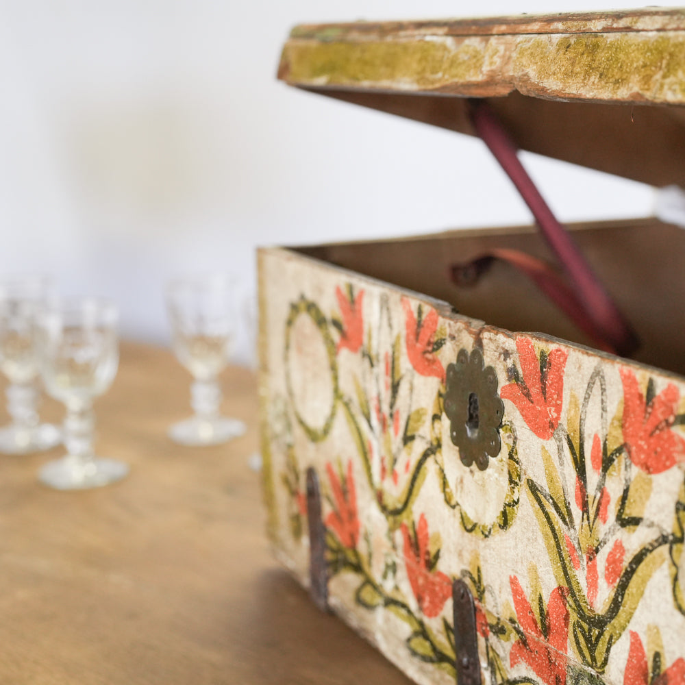 Elegant hand-cut vintage glassware