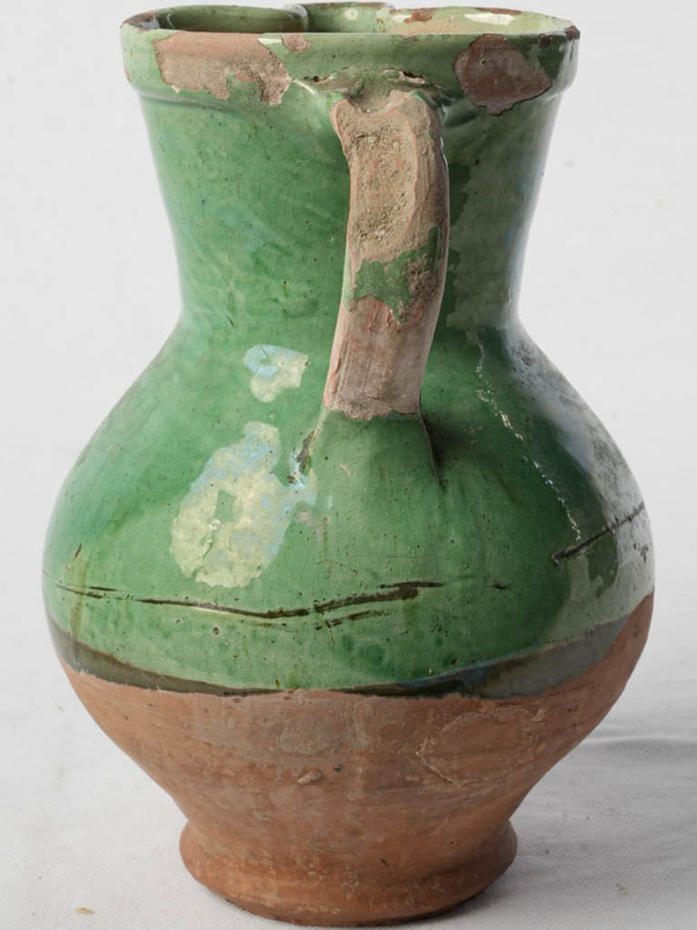 Patina-rich French pitcher