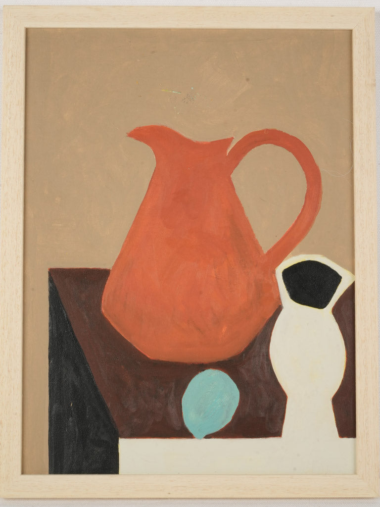 Contemporary acrylic still life painting