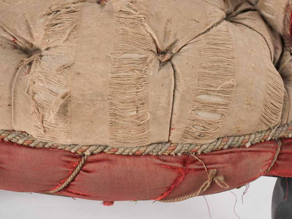 Provenance-rich elegant dog armchair