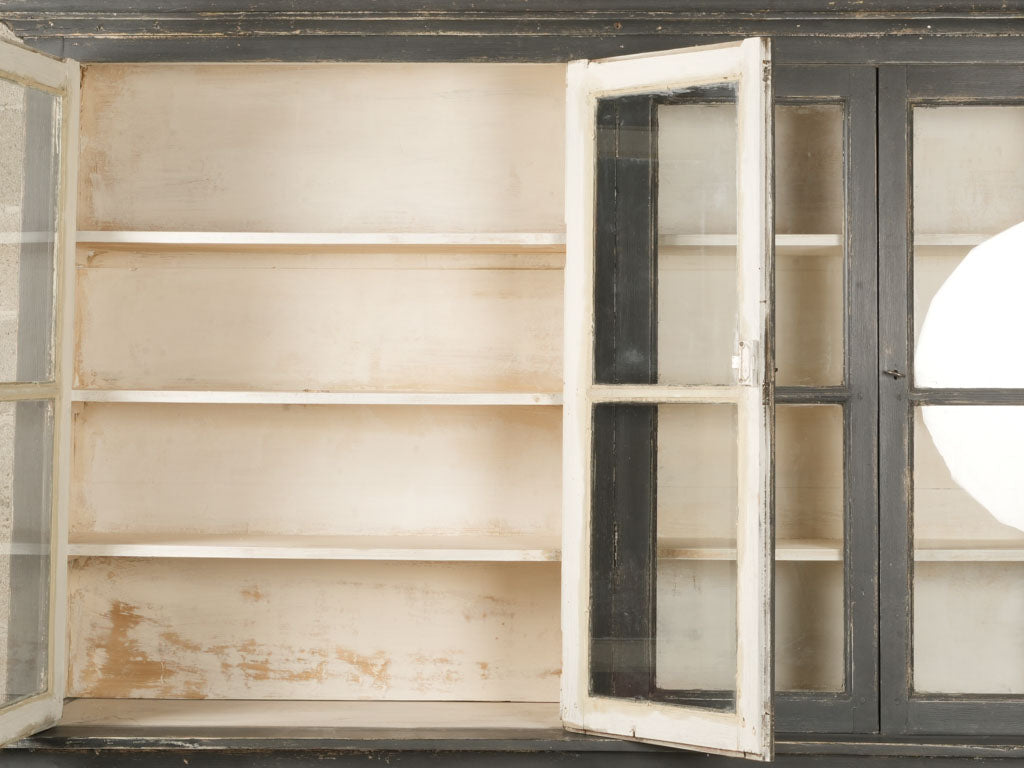 Historic patinated French hutch