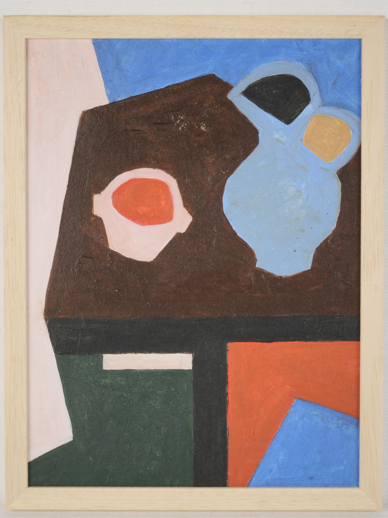 Contemporary colorful still life painting