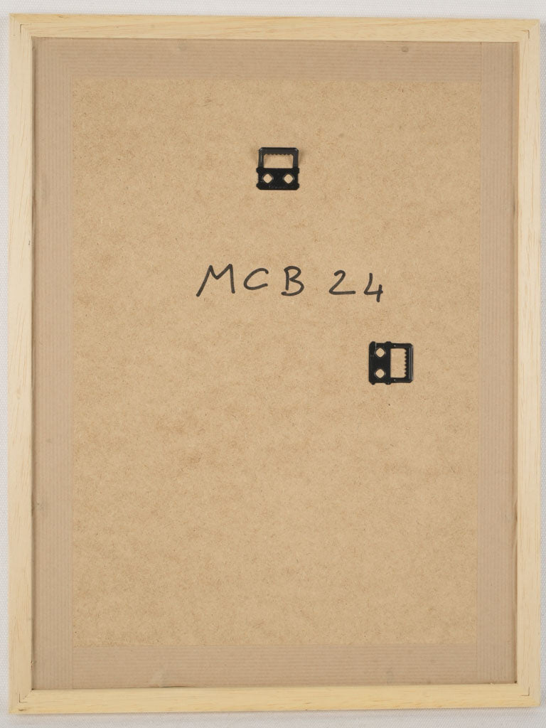 Exquisite framed still life canvas