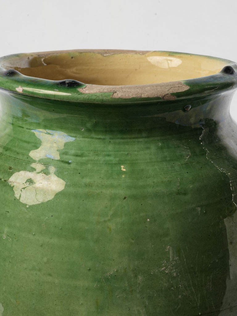 Rustic Ovoid French Pottery Vessel