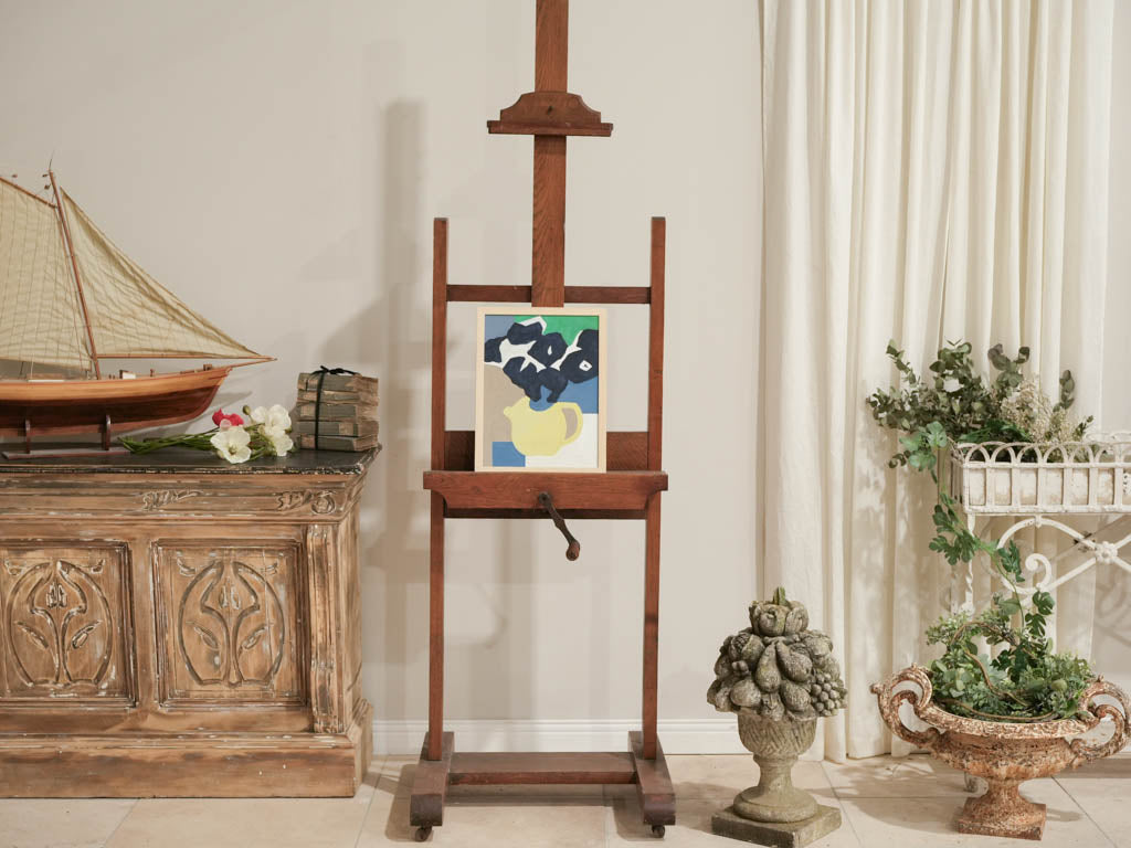 Rich colorful abstract wall art