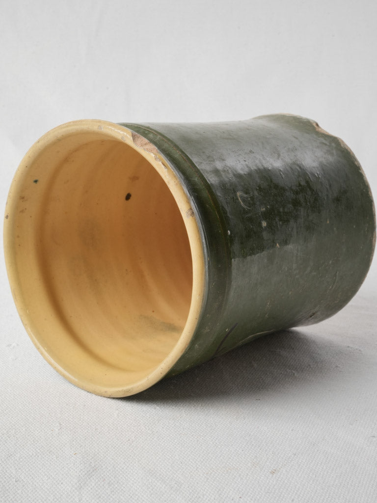 Vintage decorative artisanal kitchen pot