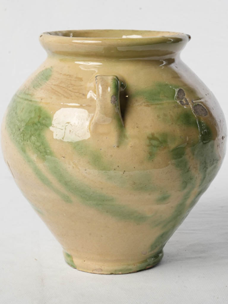 Vintage decorative tapered jar