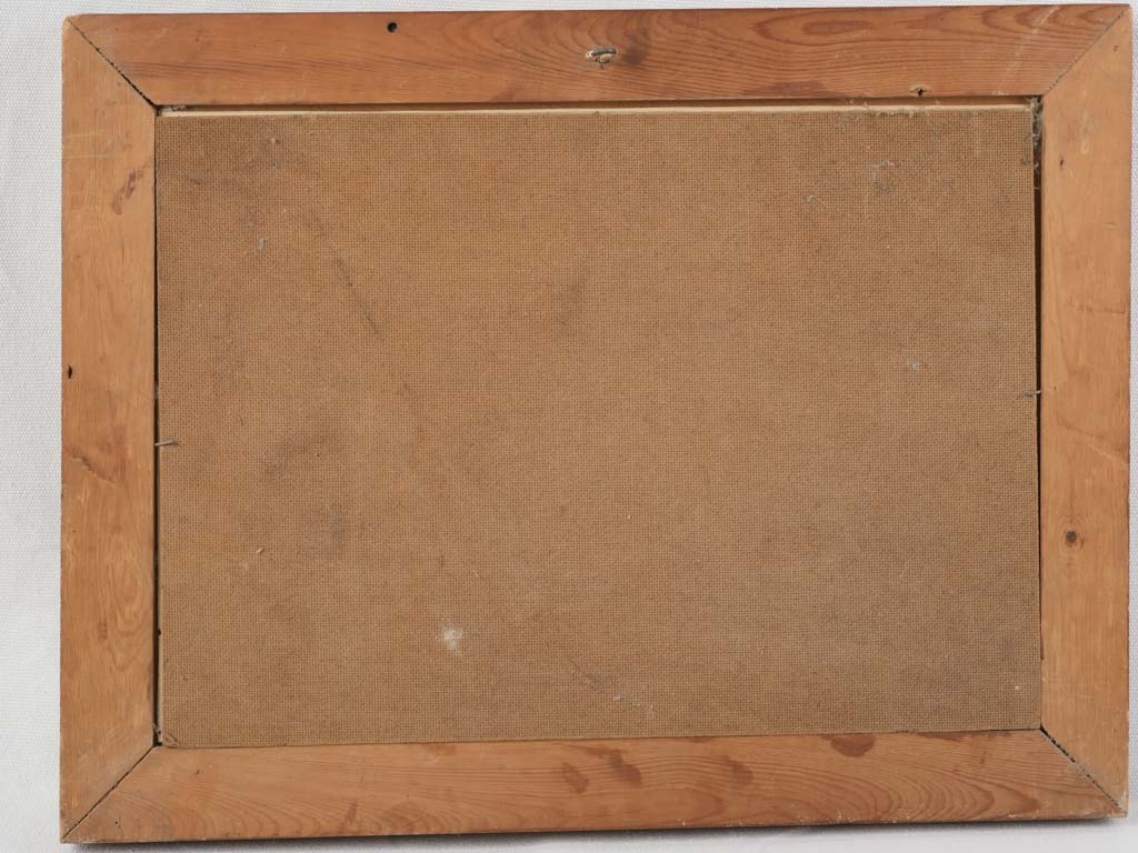 Circa 1900 French Ink and Wash Drawing of Three Seated Elderly Men - 15" x 19¼"