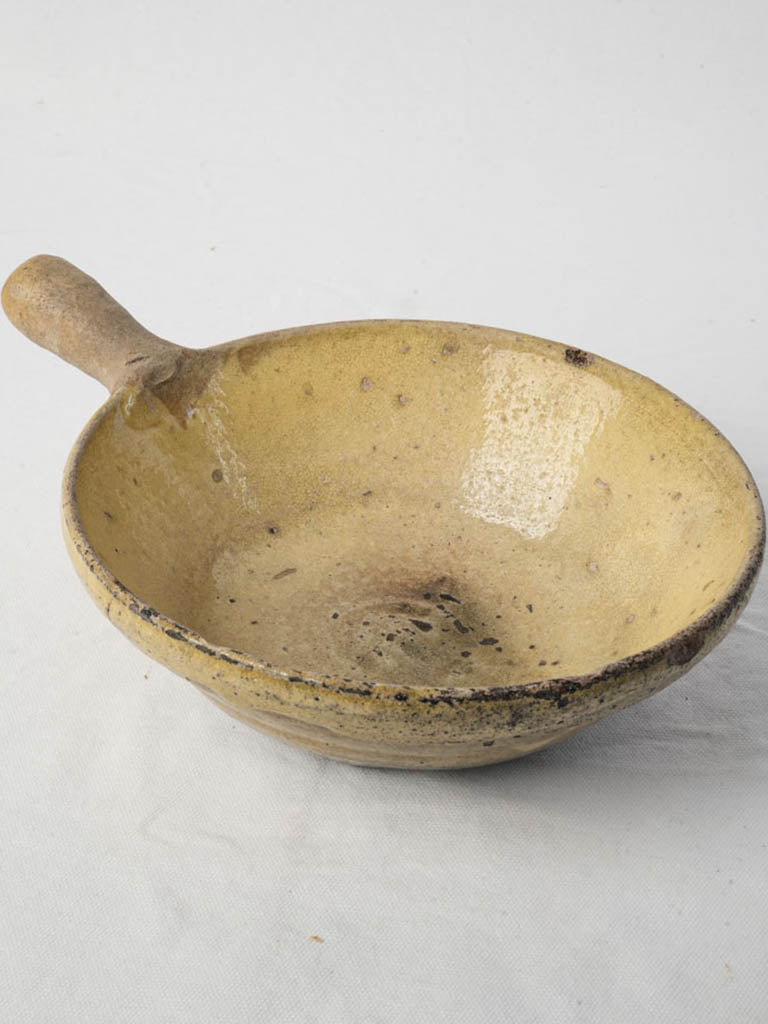 Rustic hand-thrown terracotta cookware