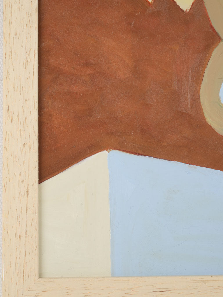 Emotive potential bright creamy yellow painting