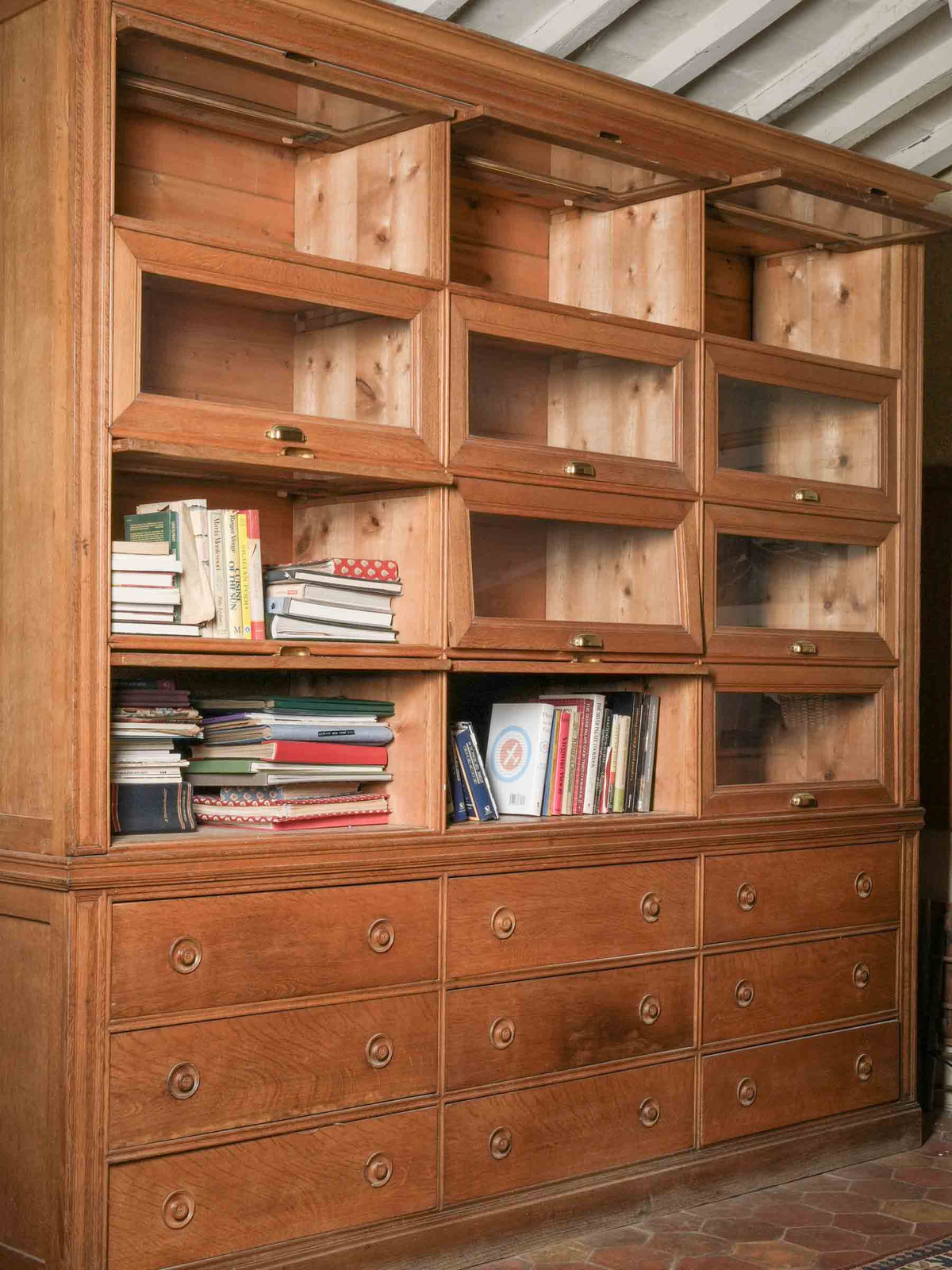 Antique French Bookcase from Chanteduc