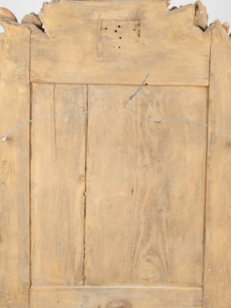 Beautiful gilded layered glass mirror