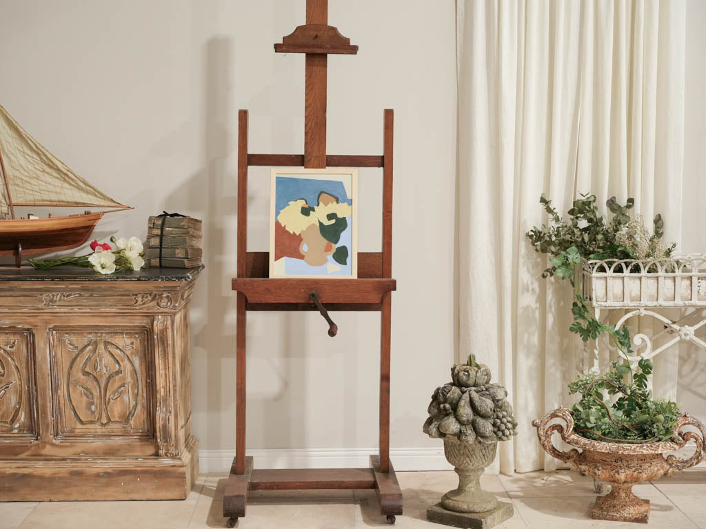 Vibrant colorful modern still life art