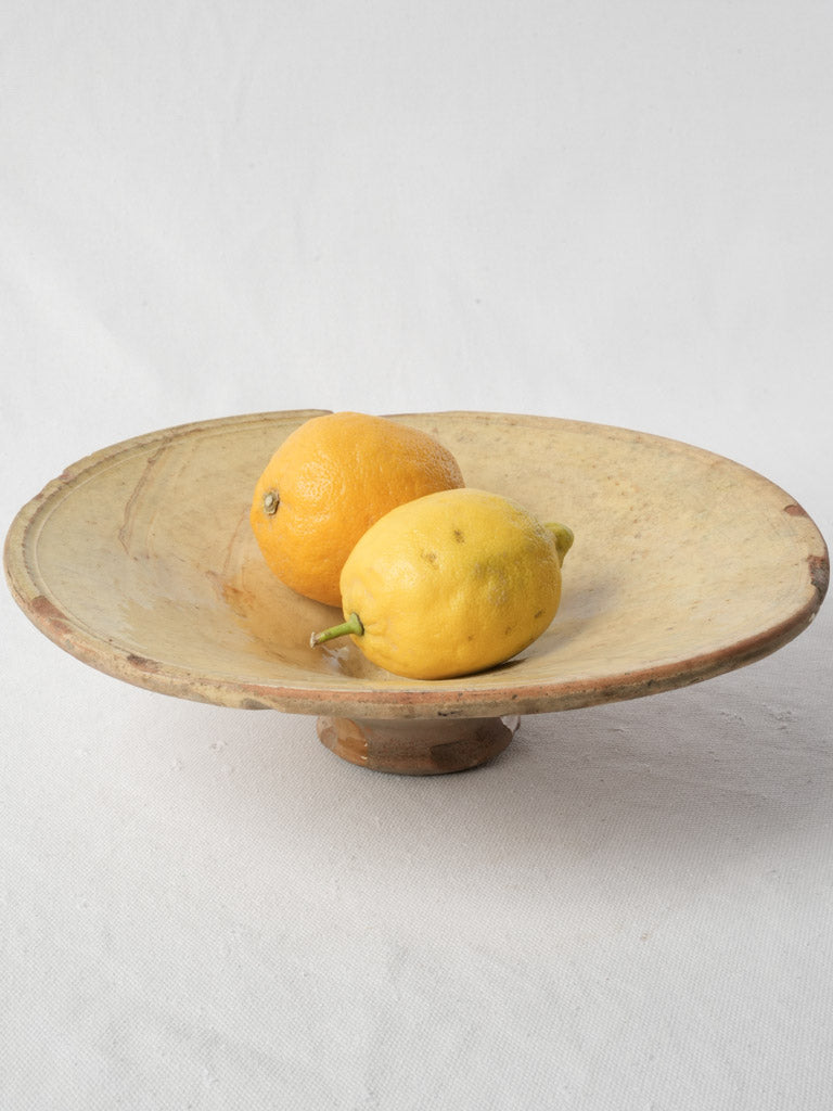 Hand-thrown, crackled glaze pottery