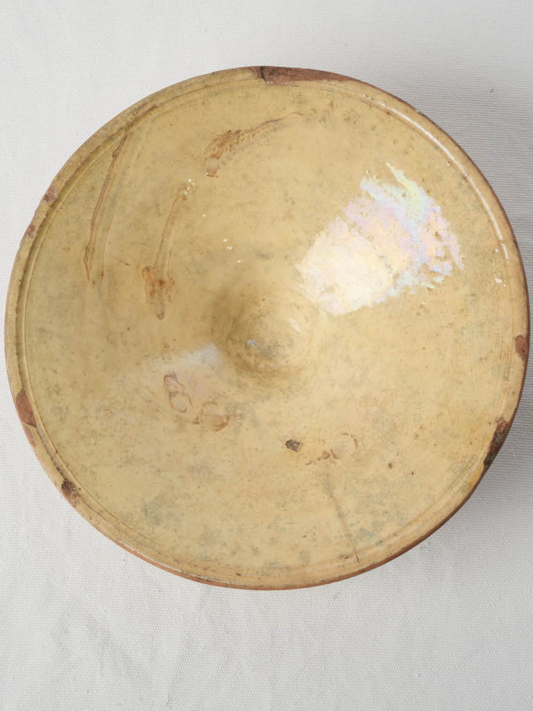 Late 19th-Century Provençal Terracotta Omelette Turner - 11¾"