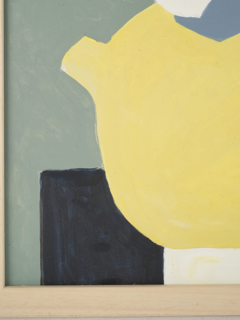 Artful floral abstract design