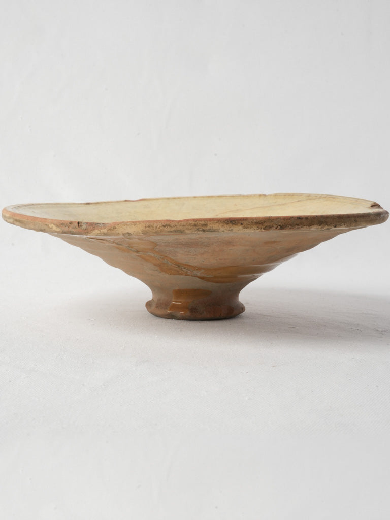 Late 19th-Century Provençal Terracotta Omelette Turner - 11¾"