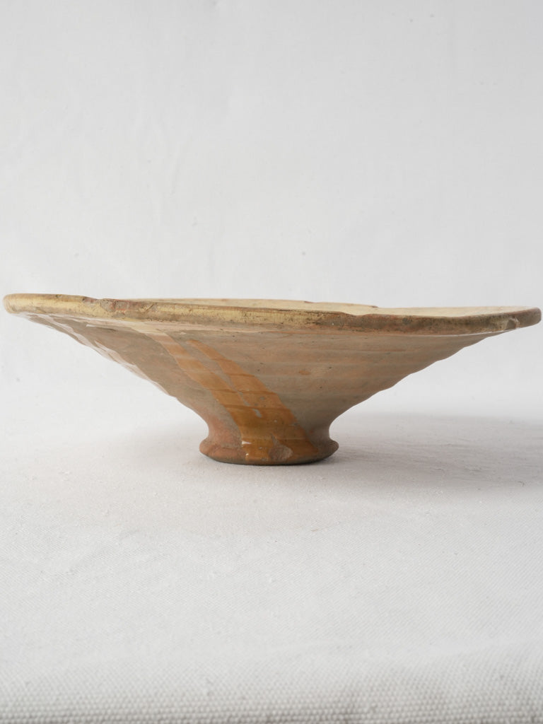 Late 19th-Century Provençal Terracotta Omelette Turner - 11¾"