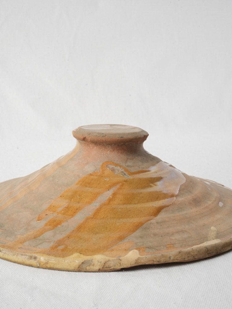 Late 19th-Century Provençal Terracotta Omelette Turner - 11¾"