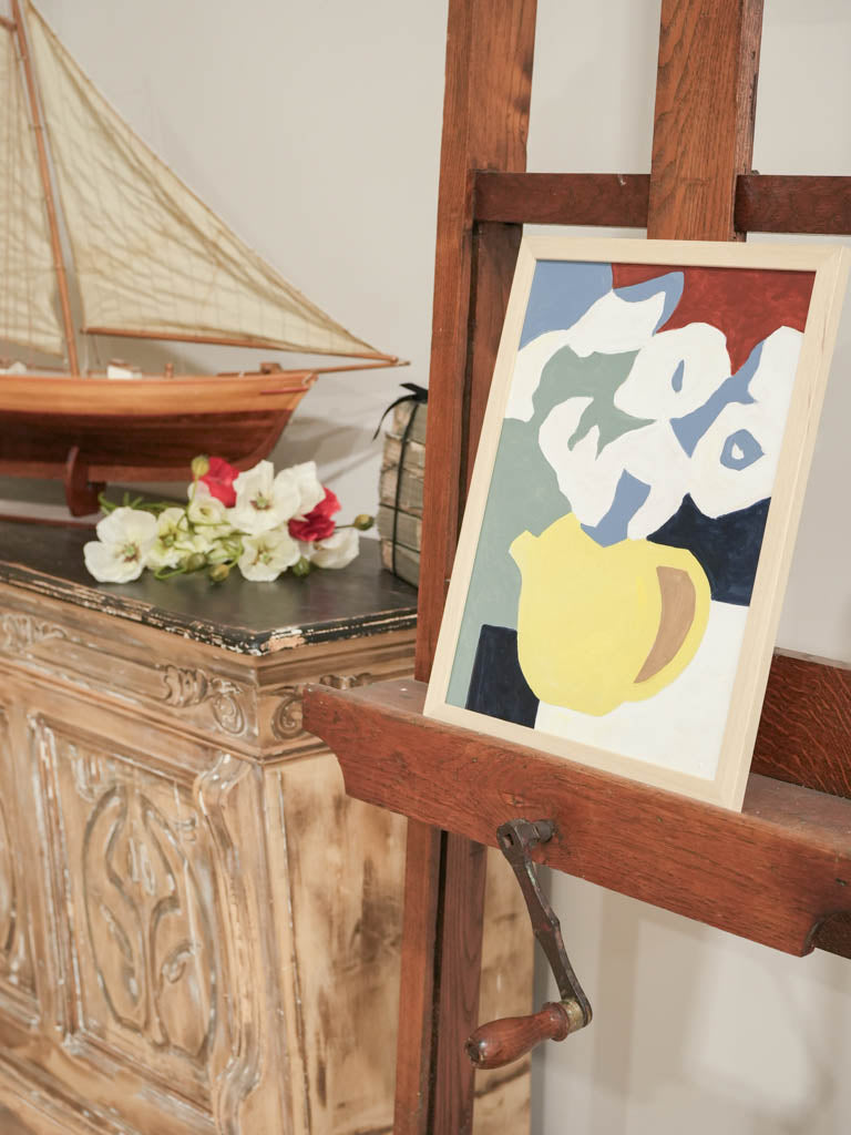 Expressive abstract wall decor