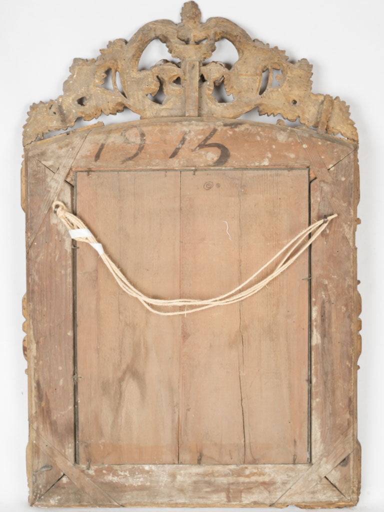 Regency period grapes gilt mirror