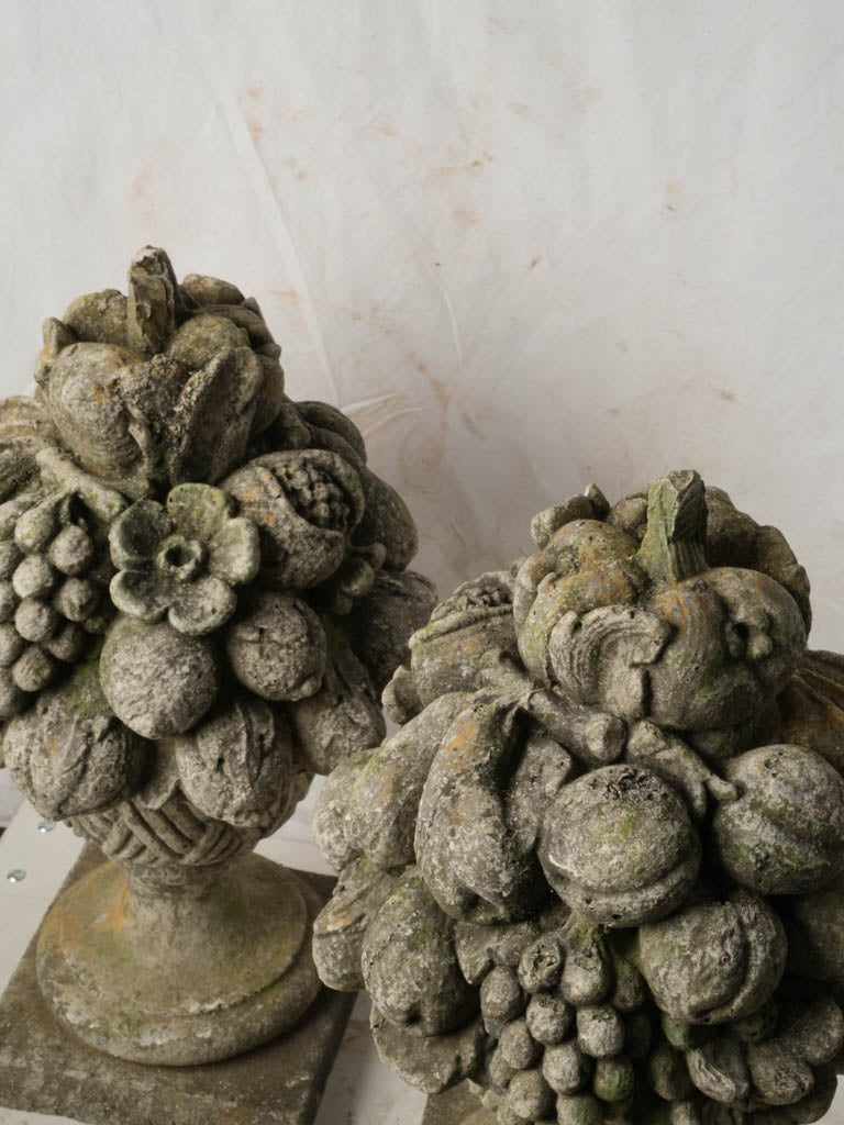 Vintage elegant garden features