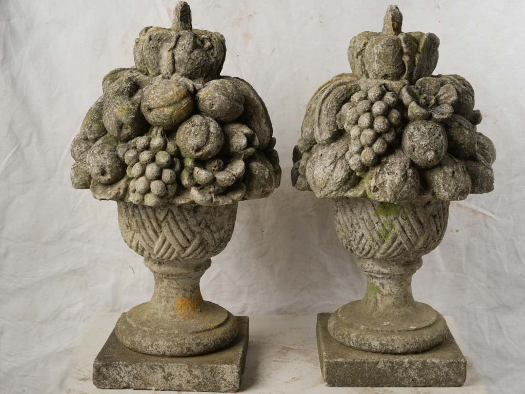 Elegant rustic entryway finials