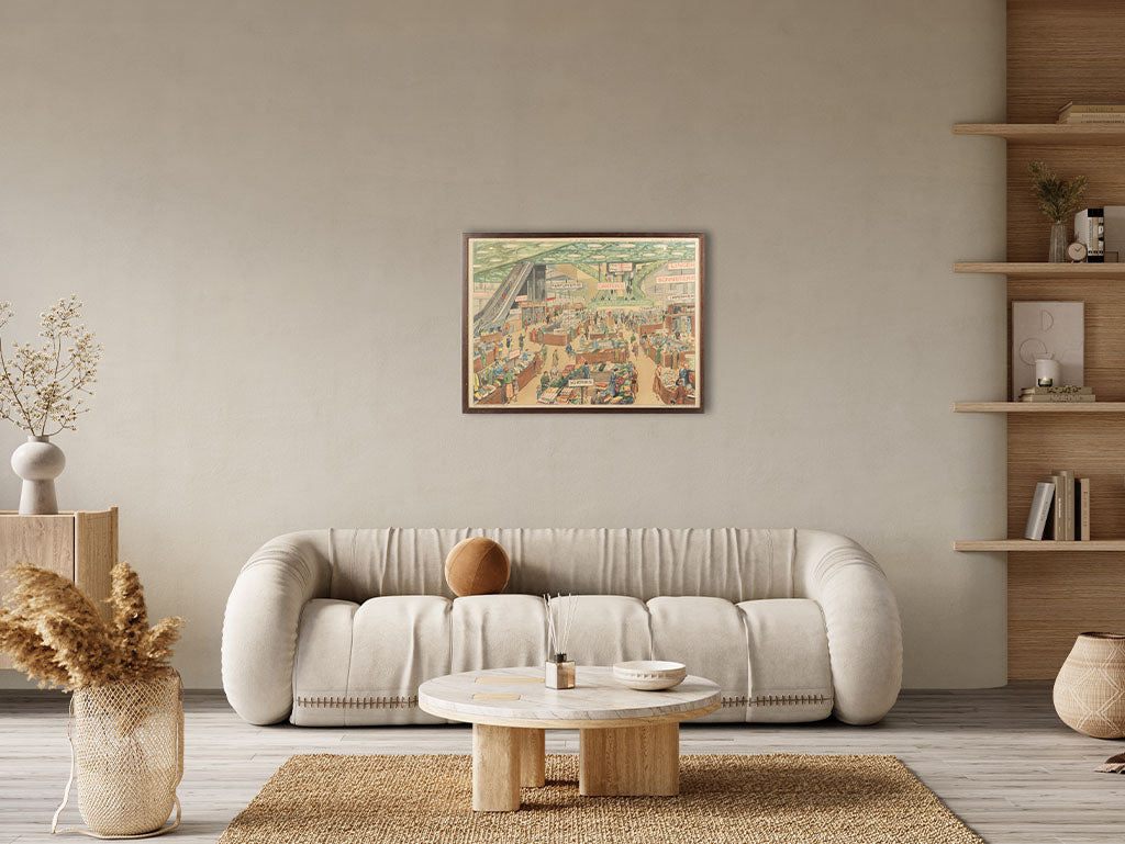 Timeworn educational wall art