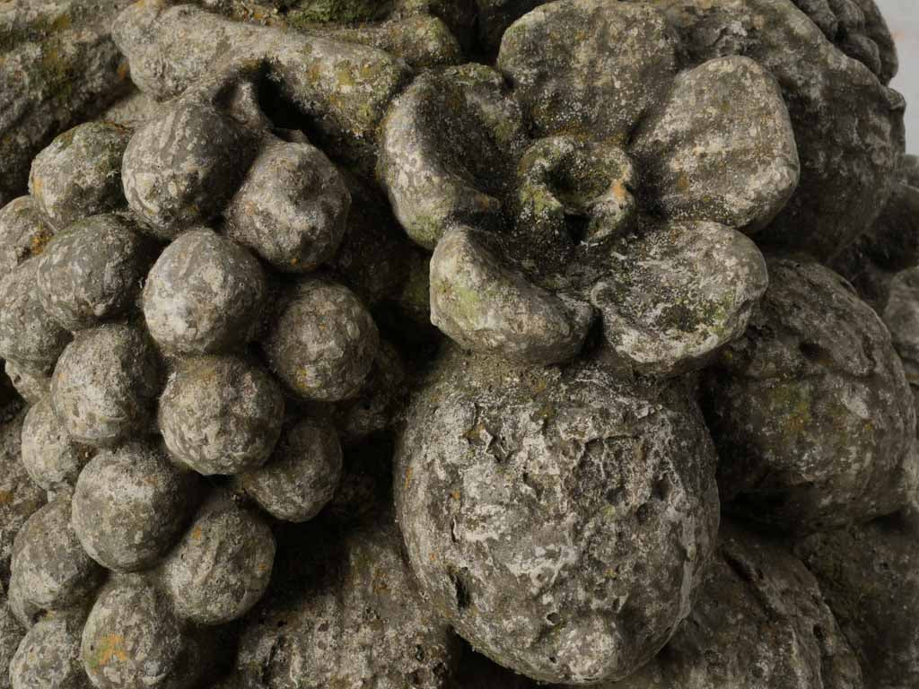 Stylish aged garden focal points