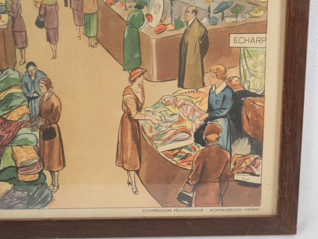 Large-scale classroom illustration