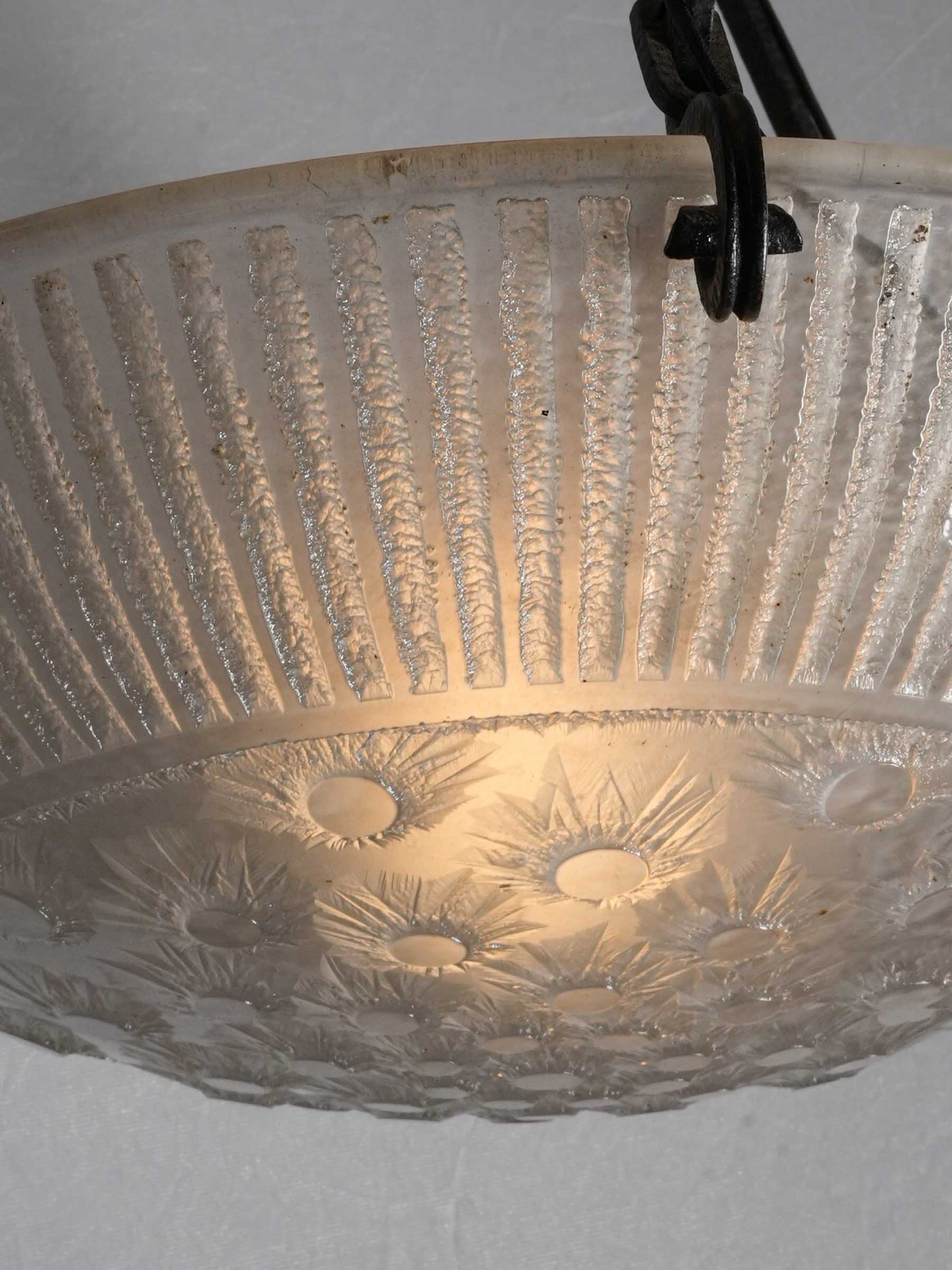 Art Deco Pendant Light by Daum, France