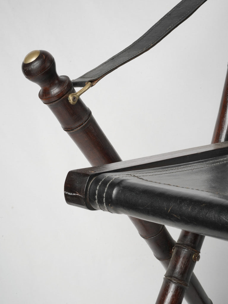 Sophisticated campaign folding chairs