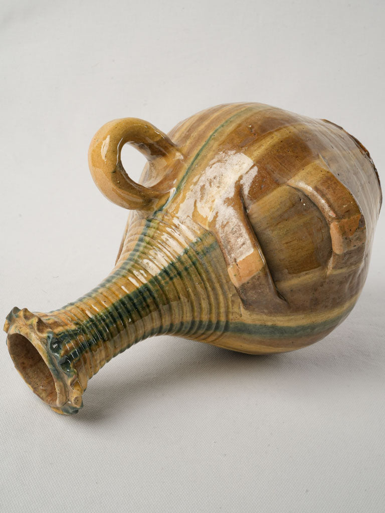 Elegant descending handled urn