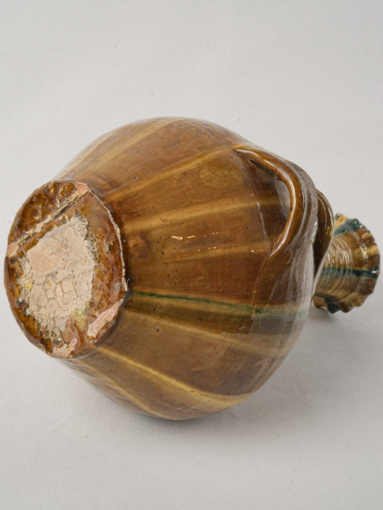 Antique style colorful bottle