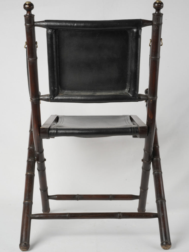 Refined mid-20th century folding seats