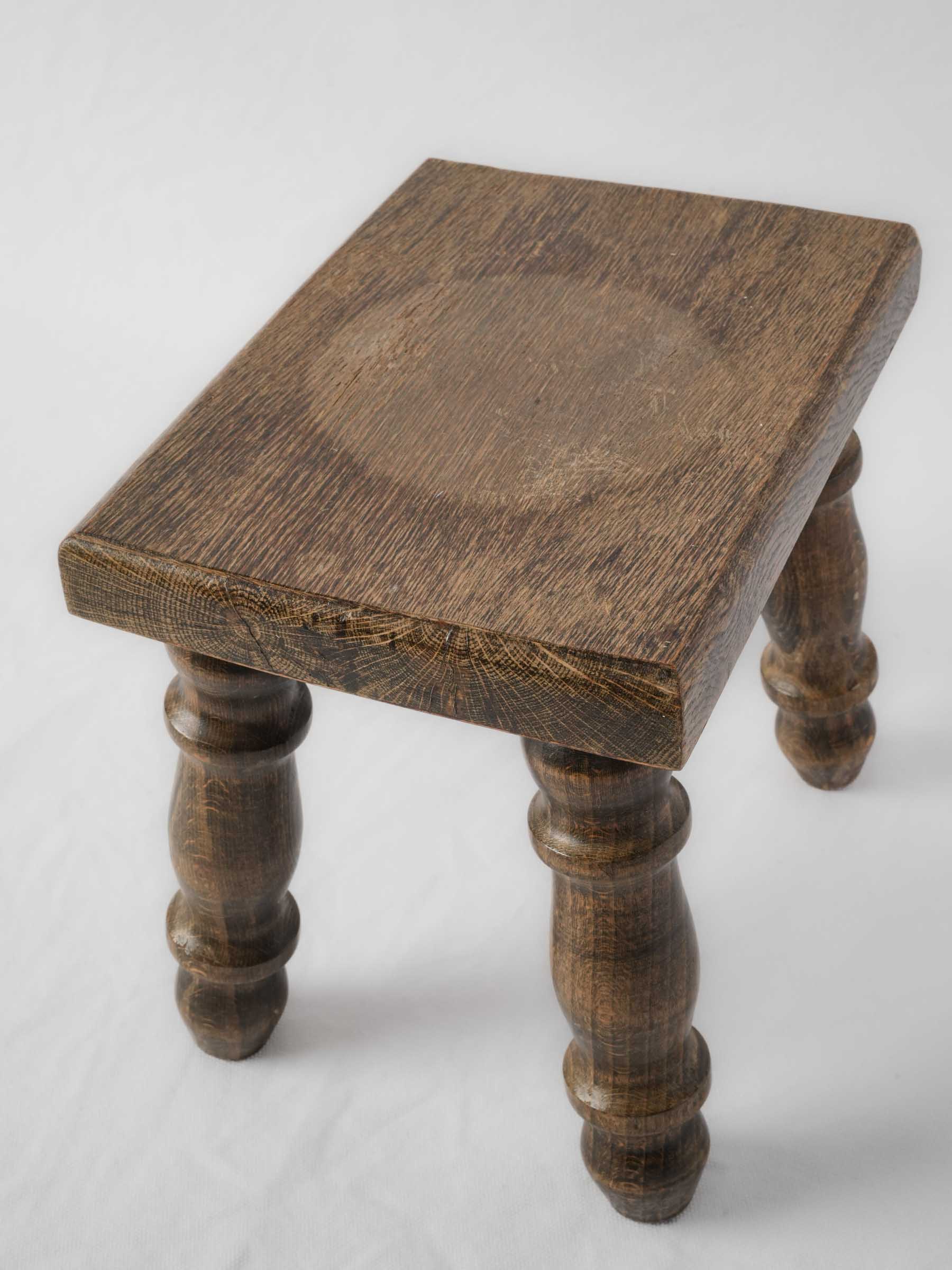 Textured Antique Milking Stool