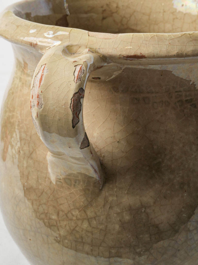 Heritage terracotta pot with patina