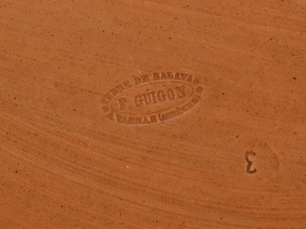 RESERVED CS Collection of 5 antique French oval platters 19¾"
