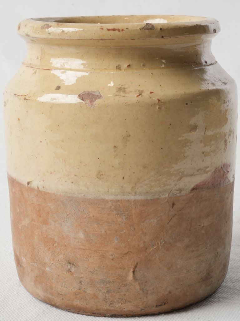 Graceful utilitarian antique pot