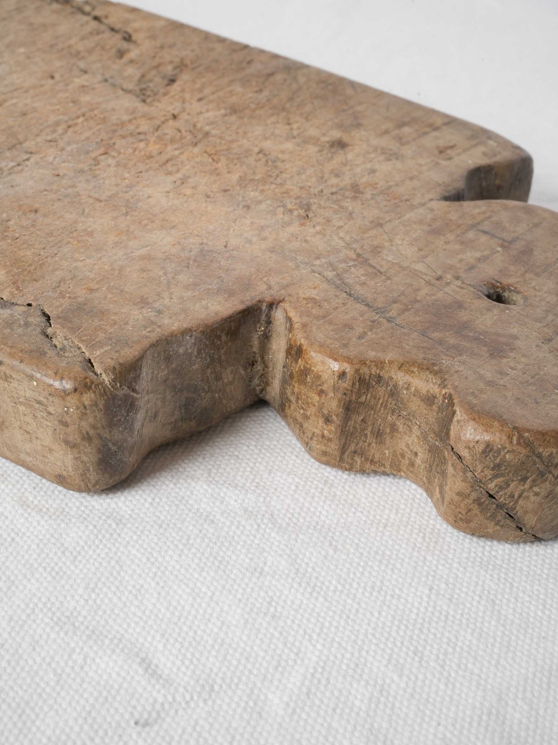 Antique wooden presentation platter