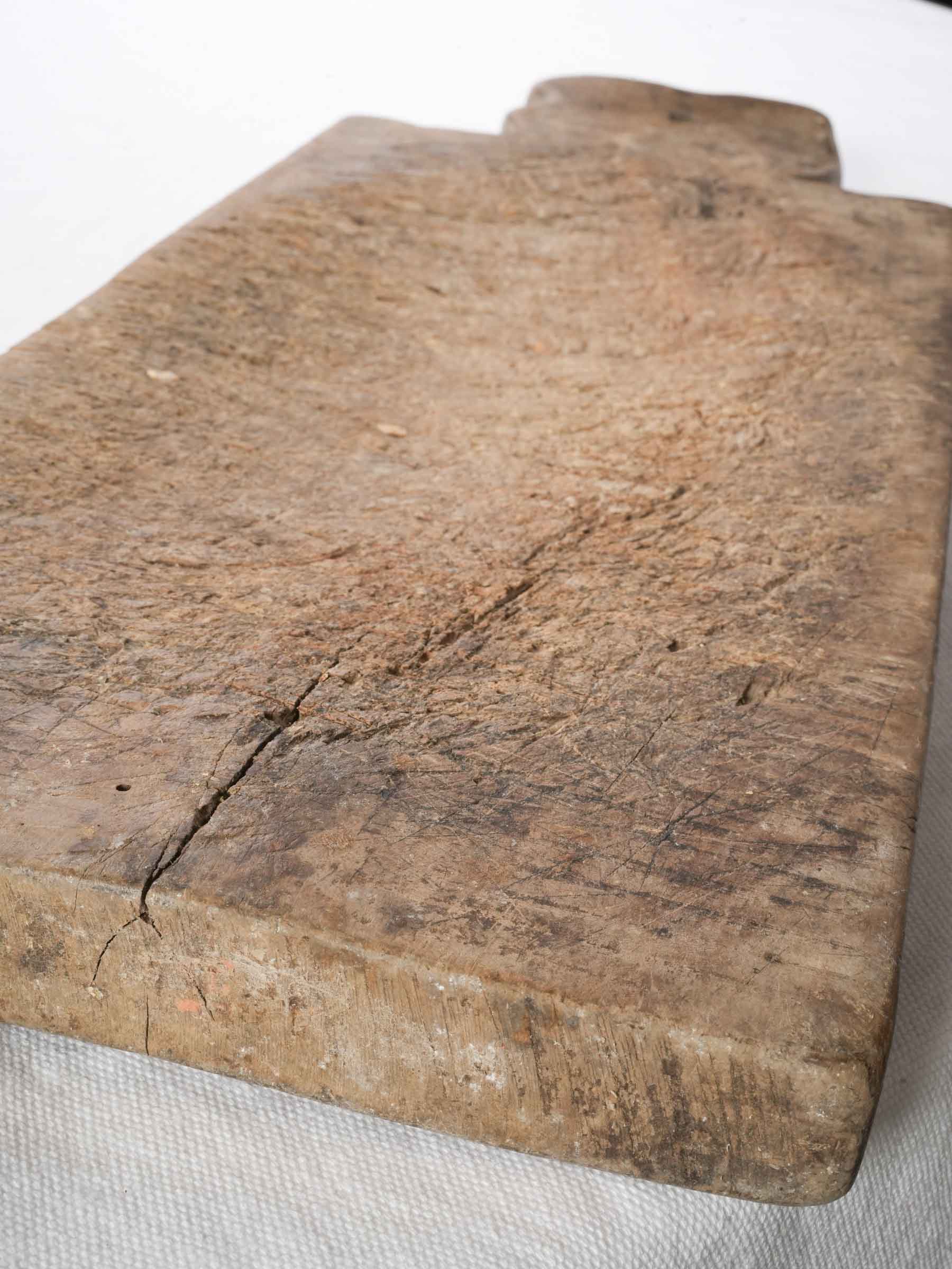 Sculptural elongated bread board
