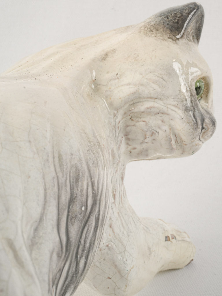 Artistic Normandy faience animal